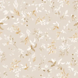 Floral Signe Brown Beige