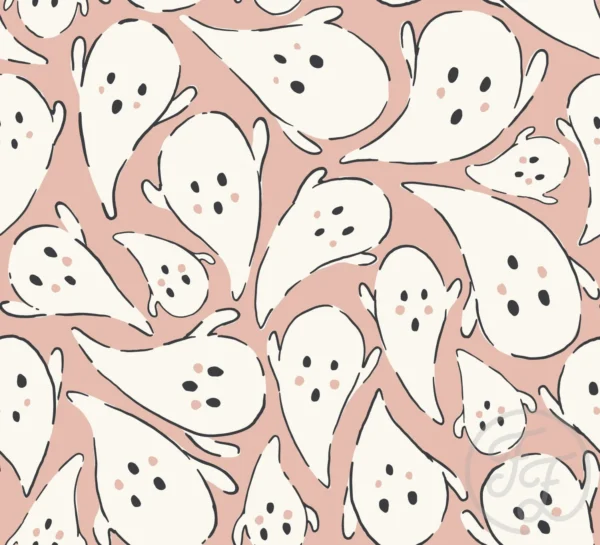 Ghosty Ghost Peach Pink