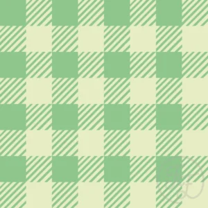 Gingham stripes in Mint Julep