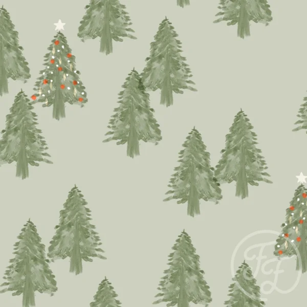 Christmas Trees Green