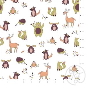Grateful Animals in Offwhite