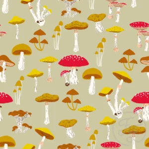 Mushrooms in Thistle Green