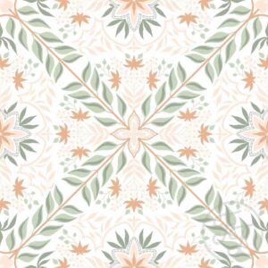 Tiled Nature in Pastel