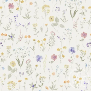 Wild Flowers Off White