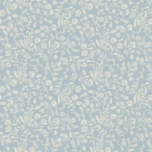 Light Blue Ditsy Floral
