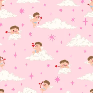 Little Cupid in Pale Pink