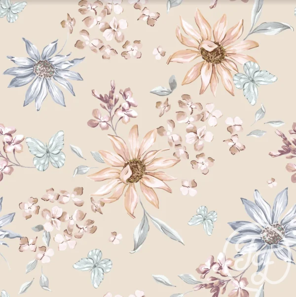 Butterflies & Flowers Cream