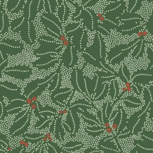 Holy Dots in Dark Green