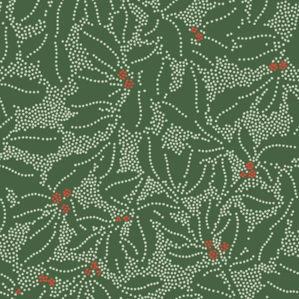 Holy Dots in Dark Green
