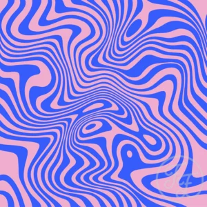 Swirl Pink Blue