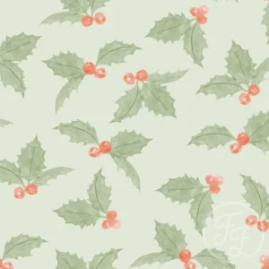 Christmas Holly Green