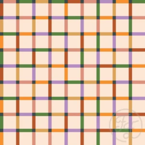 Stripes Rainbow in Antique White