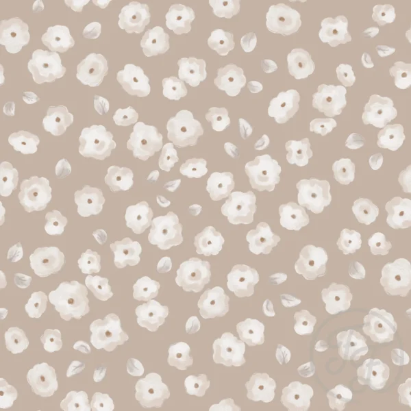 Floral Mila Beige Tan