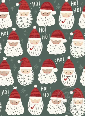 Father Christmas Green Large