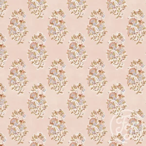 Paisley Flower Peach