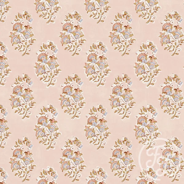 Paisley Flower Peach
