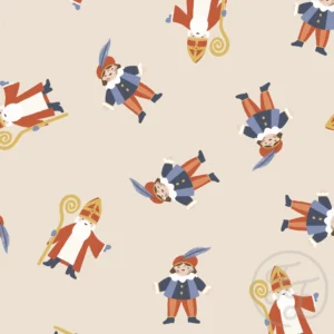 Sinterklaas and Piet Ivory