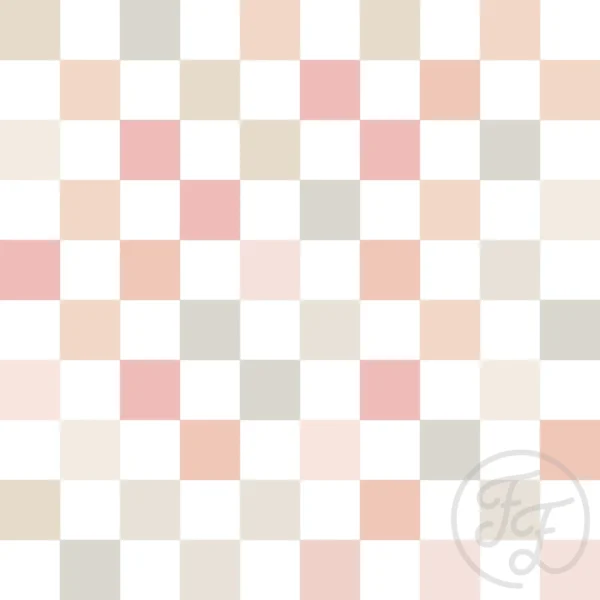 Flamingo Checkered Blush