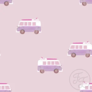 Camper Van Medium Pink
