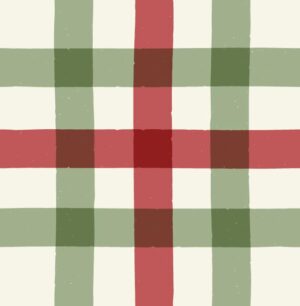 Christmas Check Red and Green