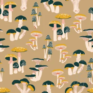 Mushroom in Sand Brown