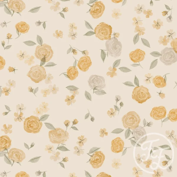 Summer Rose Yellow Beige