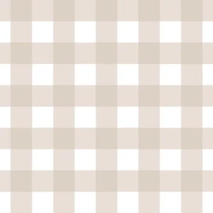Gingham Beige