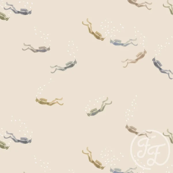Scuba Diver Sand