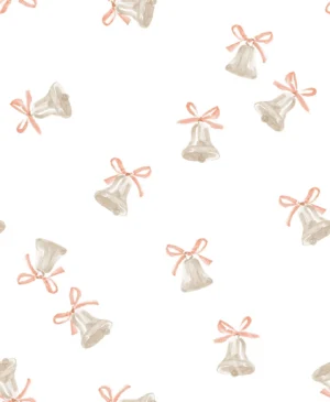 Christmas Bells Off White