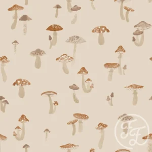 Tiny Mushrooms White Swan