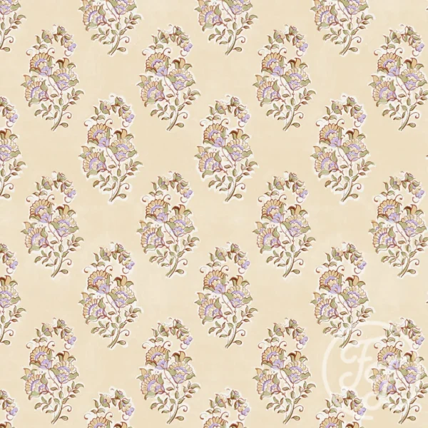 Paisley Flower Yellow