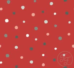 Snow Dot Red
