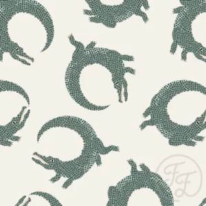 Crocodile Dots Sage