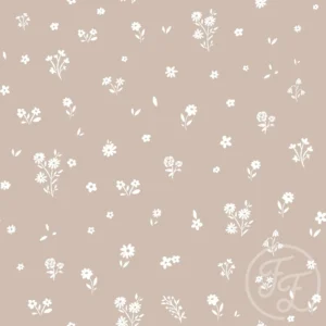 Marie Flowers Taupe