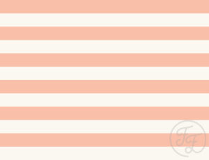 Beach Day Classic Stripe Peach