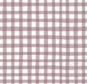 Picnic Gingham Lavender Purple