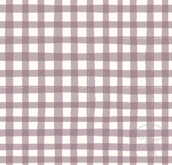 Picnic Gingham Lavender Purple