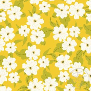 Sunshine Floral in Sunglow