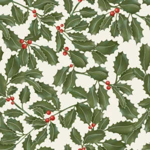 Branches of Holly In Cream