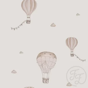 Hot Air Balloon Grey
