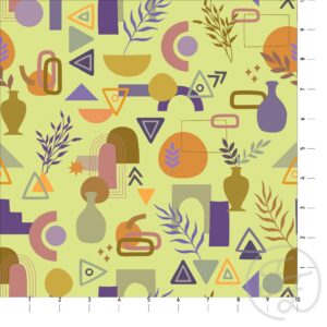 Geomeric Potry in Yellow