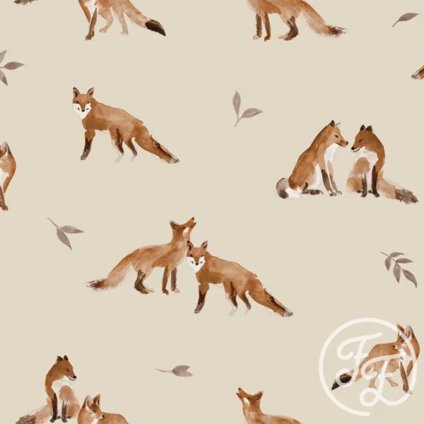 Fox Grey Leaves