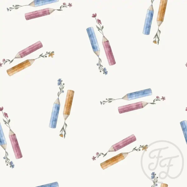 Flower Coloring Pencils