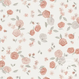 Summer Rose Pink Off White