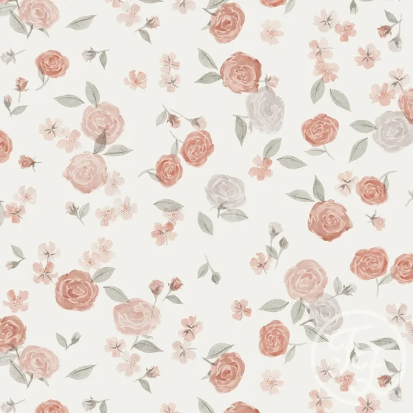 Summer Rose Pink Off White