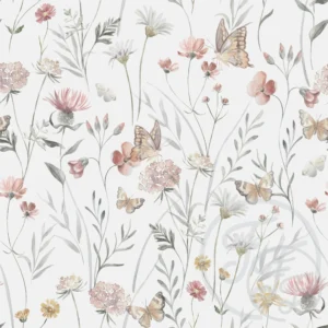 Flowers and Butterflies