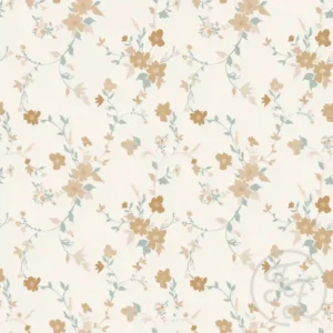 Turquoise Brown Floralcharm