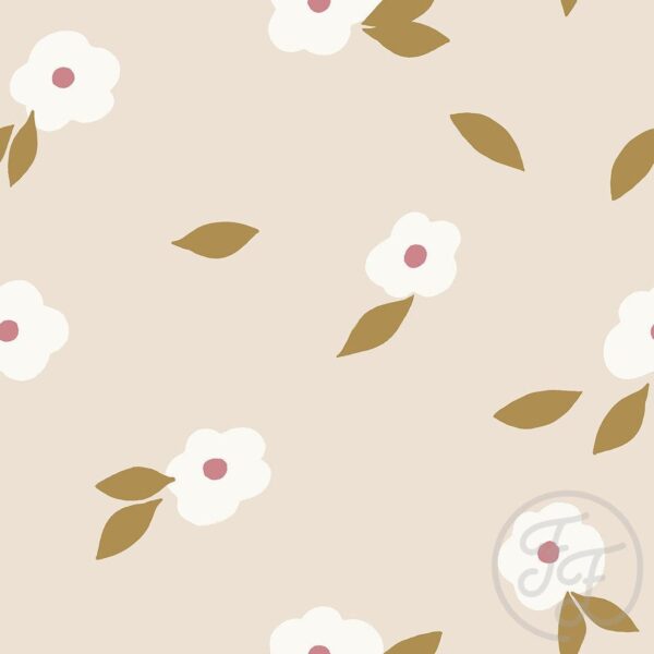 Little Flowers Sandy Gray