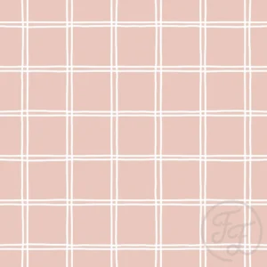 Wonky Checks Pink