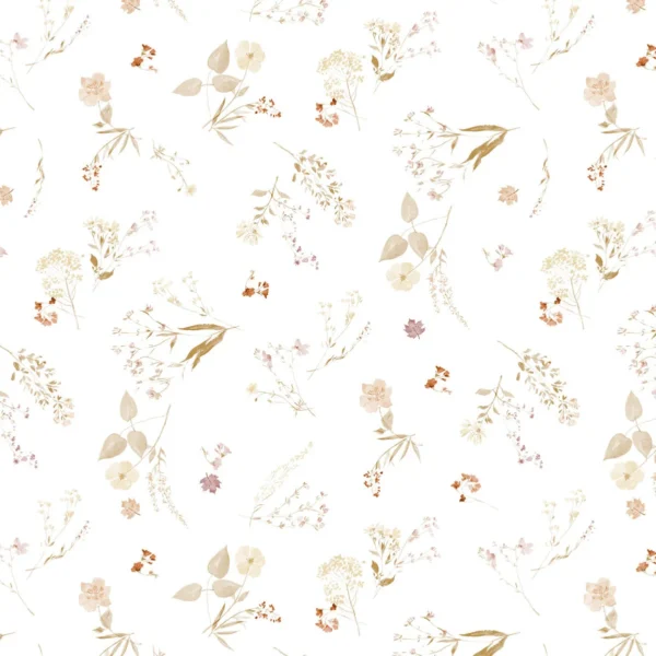Autumn Floral Small Off White